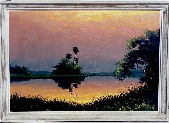 Harold Newton Paintings - Old Florida Paintings | Scott Schlesinger ...